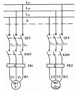 消火栓水泵電路圖1